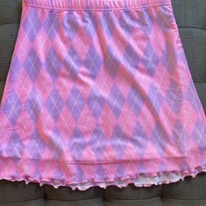Dolls kill baby pink and baby blue skirt